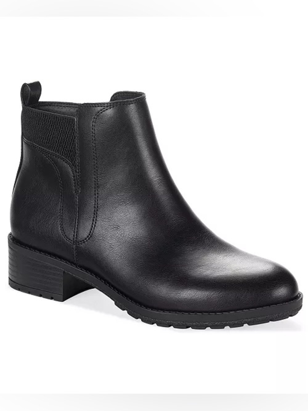 ♥️♥️ Style & Co. Women's Graciee Lug Booties Black Beauty